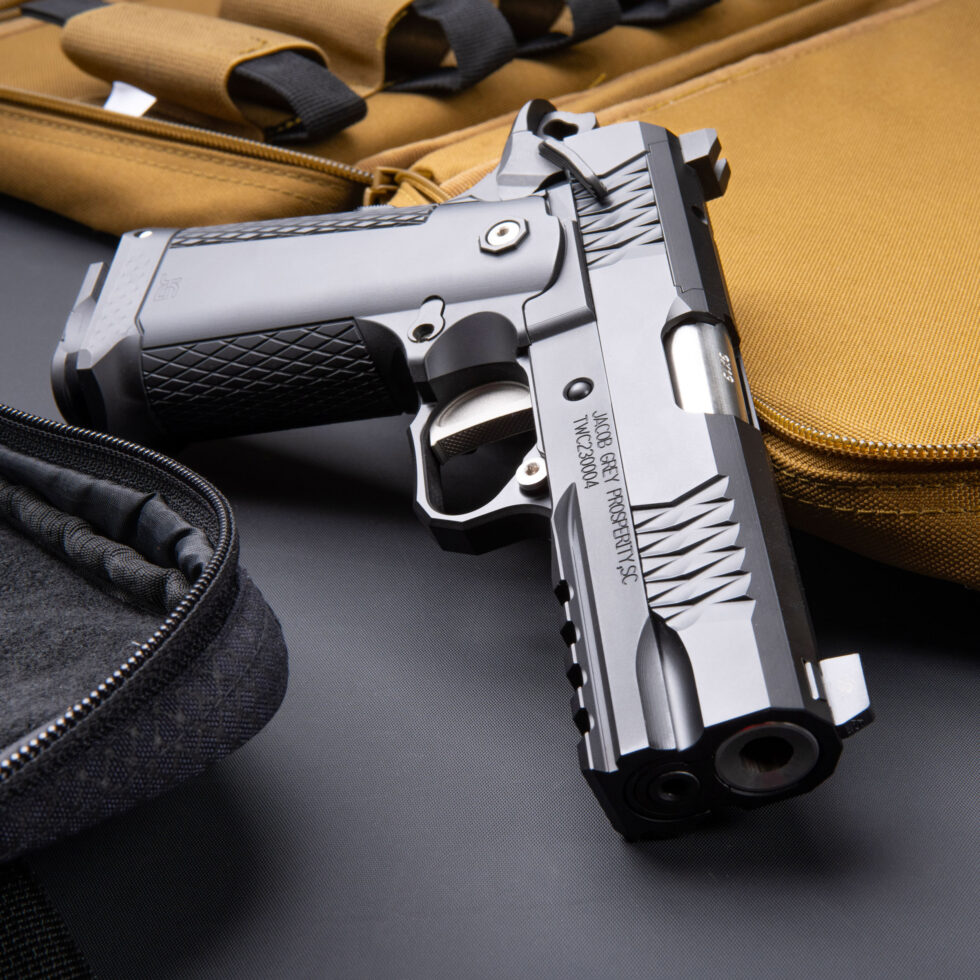 Double stack 1911 9mm from Jacob Grey.